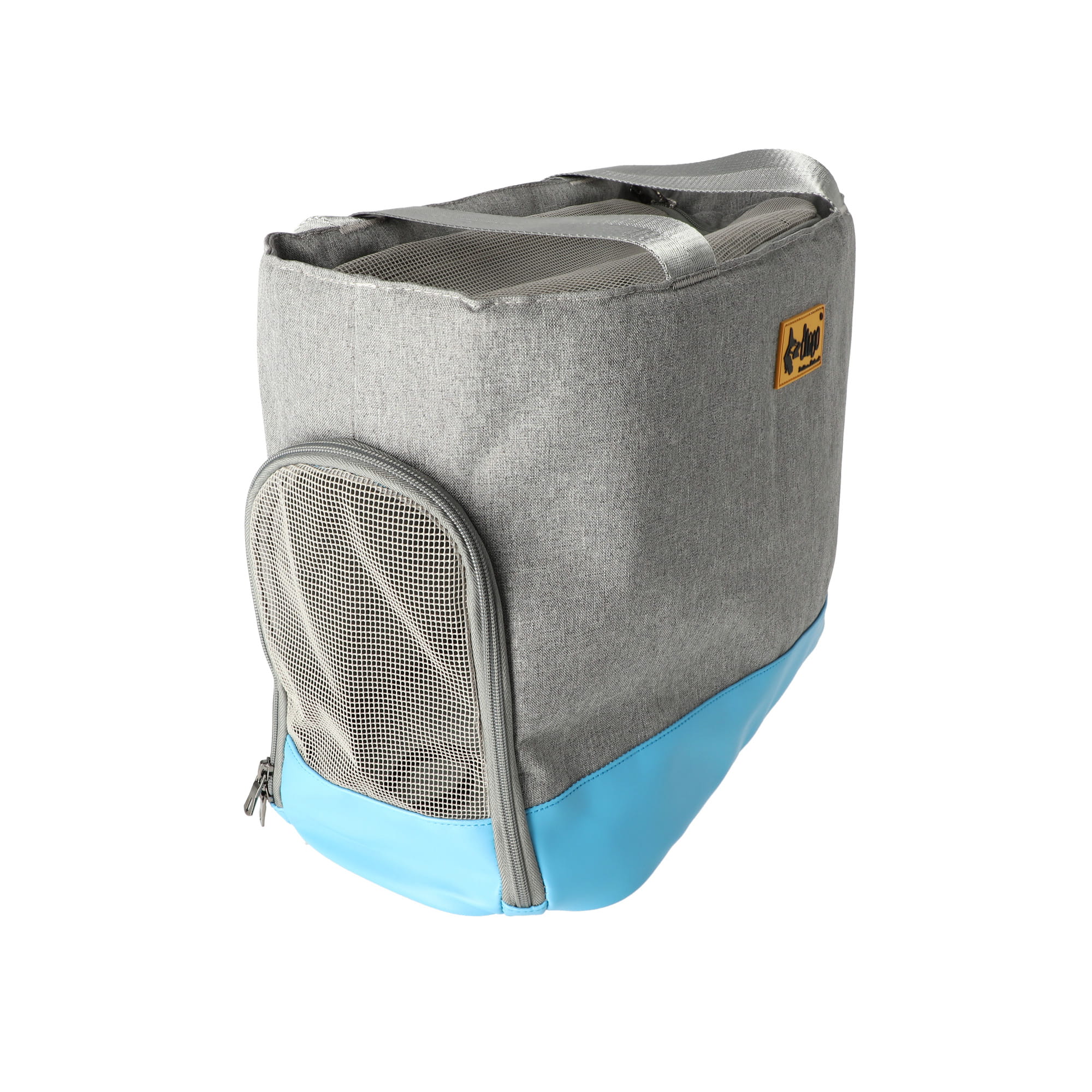 Geantă de transport pentru animale albastru-gri 41 × 20 × 30 cm