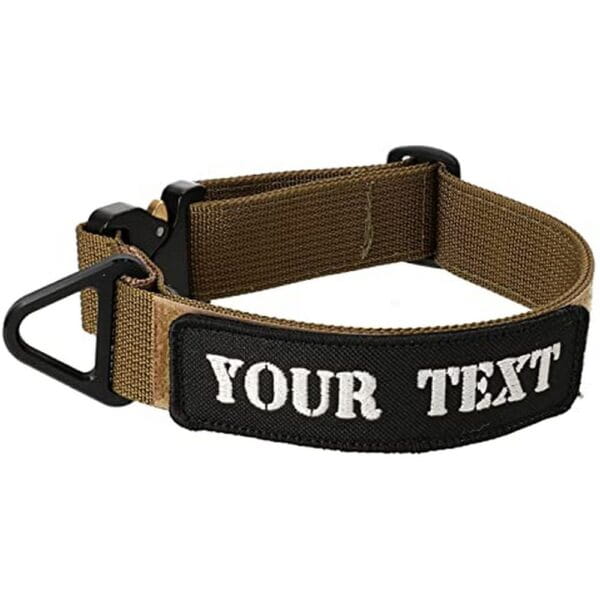 Dingo Gear – Zgardă tactică COBRA – Din chingă de polipropilenă, fără mâner