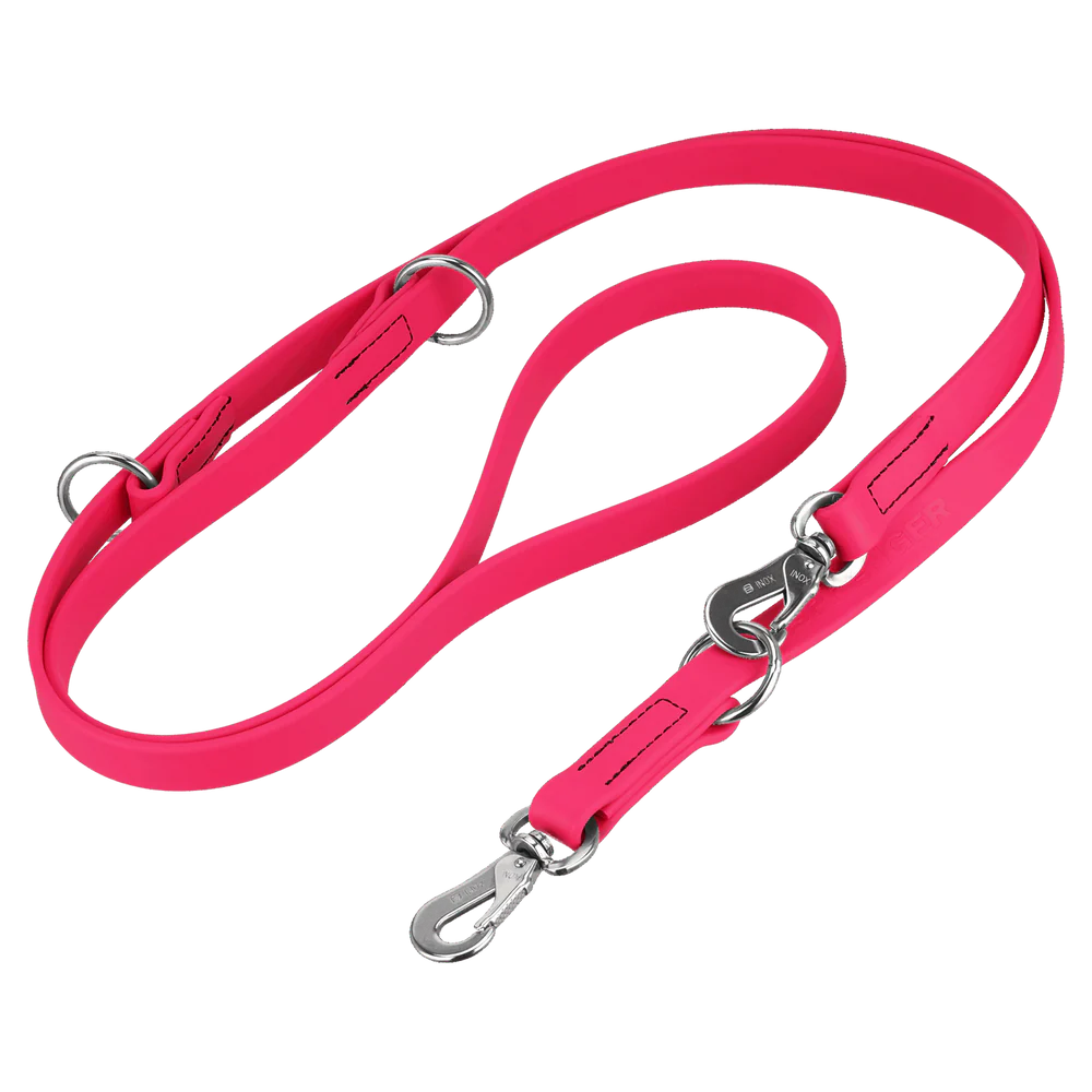 Lesă BioThane® pentru câini Sprenger, reglabilă în 3 trepte, 2,3 m