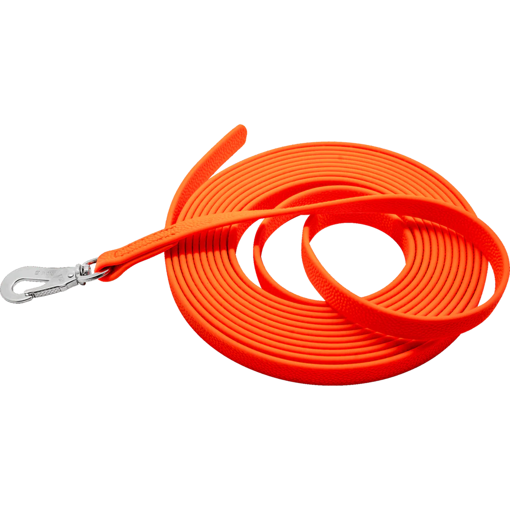 Lesă BioThane® Drag Lead cu mânere tip „Footballgrip” Sprenger