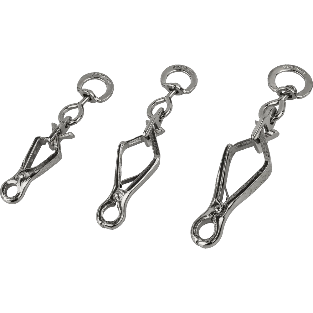 Cârlig tip foarfecă Sprenger din oțel nichelat