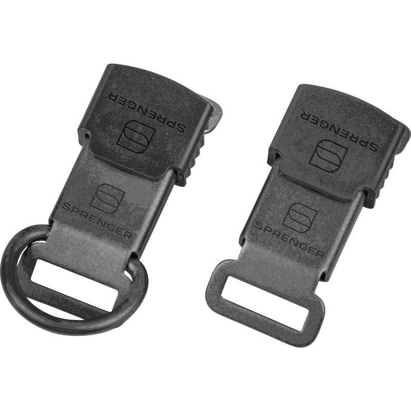 Sistem de siguranță ClicLock Sprenger, oțel inoxidabil negru mat
