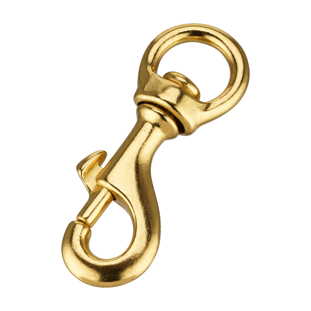 Cârlig cu arc Sprenger din alamă lustruită