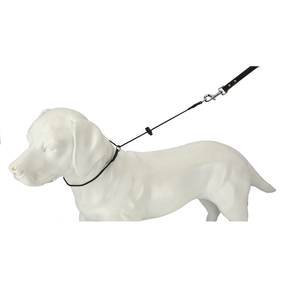 Dingo Gear – Zgardă de dresaj tip strangulare cu cordon din polipropilenă | S–XXXL | Ø 3 mm, culoare neagră