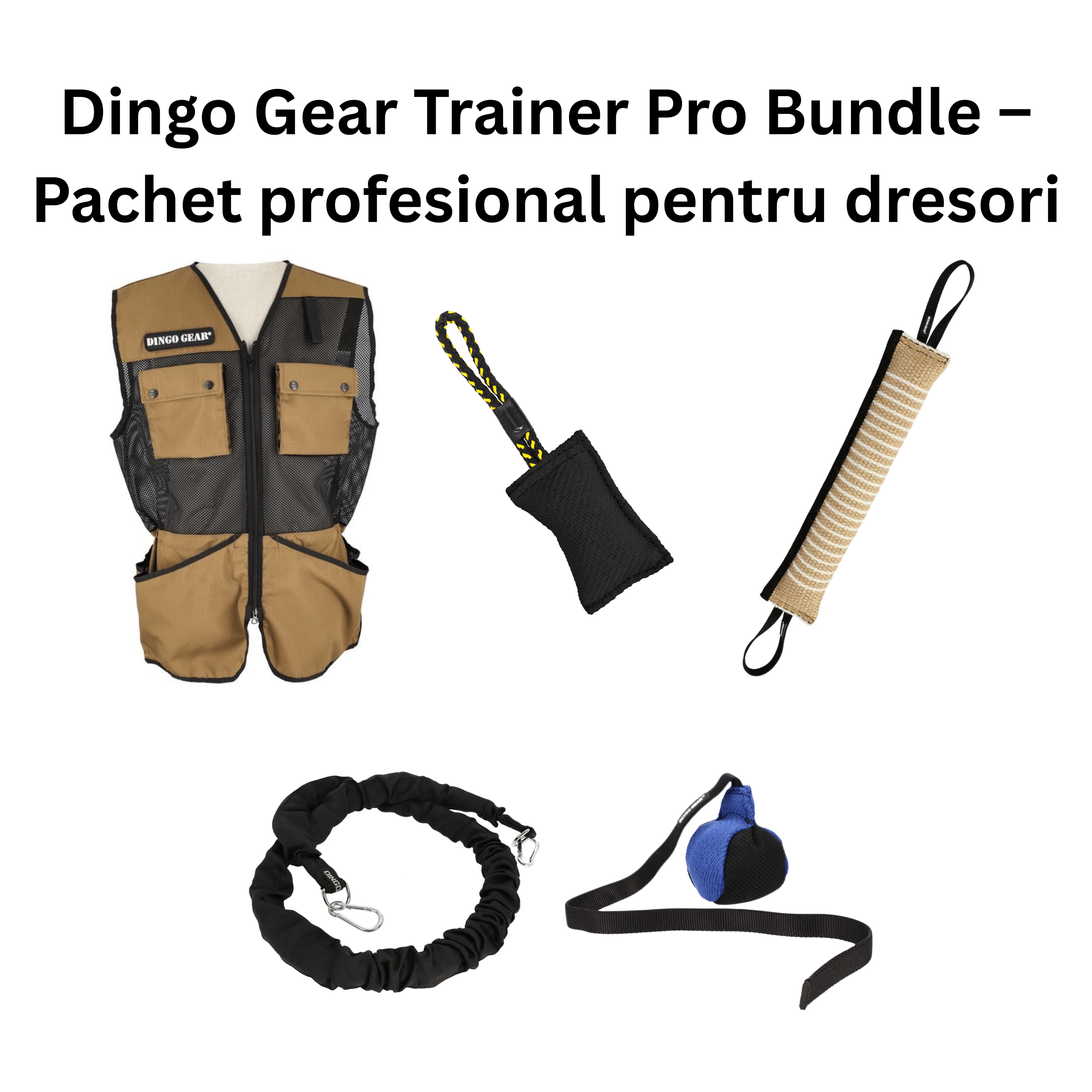 Dingo Gear Trainer Pro Bundle – Pachet profesional pentru dresori